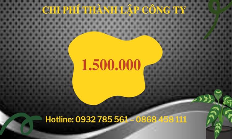 Chi phí thành lập công ty kiến trúc tại Quận Tân Phú 