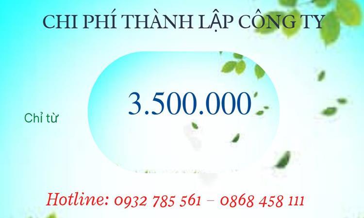 Chi phí thành lập công ty kiến trúc tại Tây Ninh 