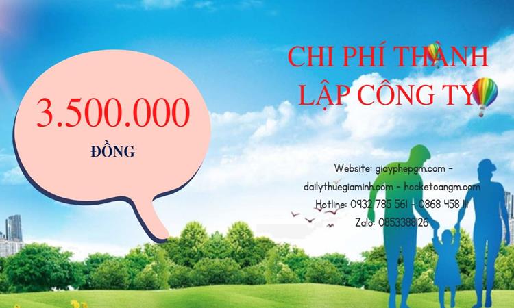 Chi phí thành lập công ty kiến trúc tại Thành Phố Hồ Chí Minh 