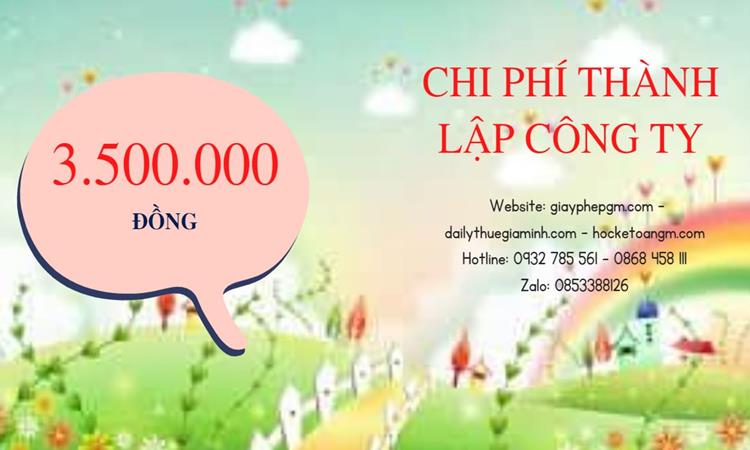 Chi phí thành lập công ty kiến trúc tại Thị Xã Sơn Tây 