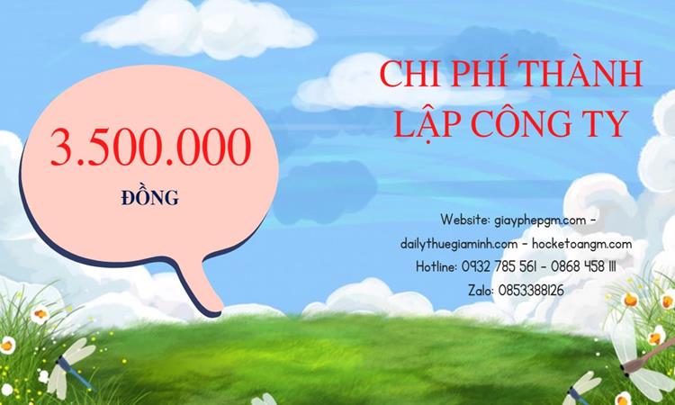 Chi phí thành lập công ty kiến trúc tại TPHCM