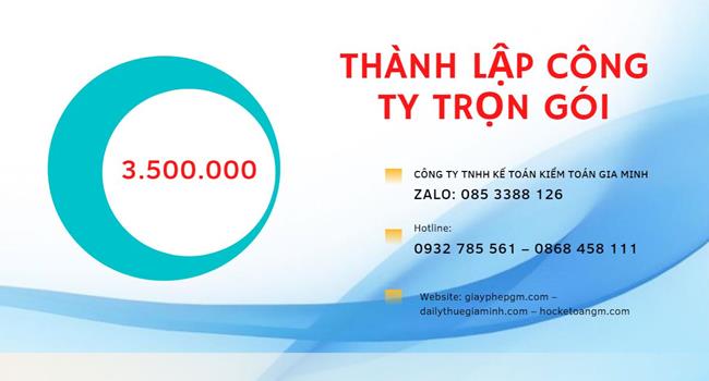 Chi phí thành lập công ty kinh doanh nhà hàng An Giang
