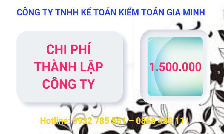 Chi phí thành lập công ty Luật tại Đắk Lắk