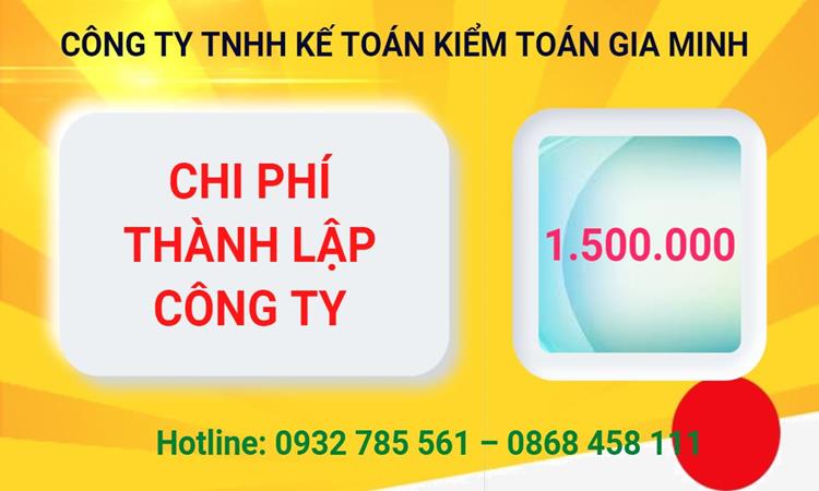 Chi phí thành lập công ty Luật tại Đắk Nông