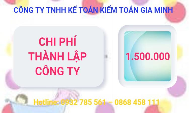 Chi phí thành lập công ty Luật tại Hà Giang