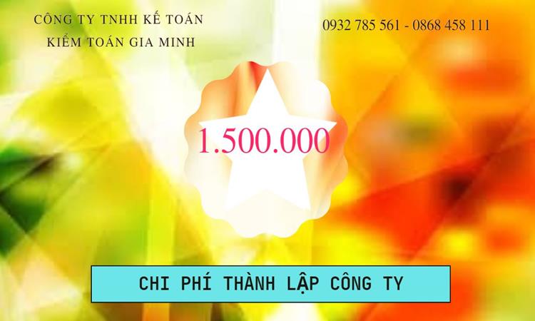 Chi phí thành lập công ty Luật tại Huyện Ân Thi