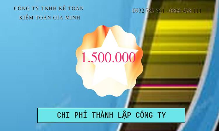 Chi phí thành lập công ty Luật tại Huyện Đông Anh