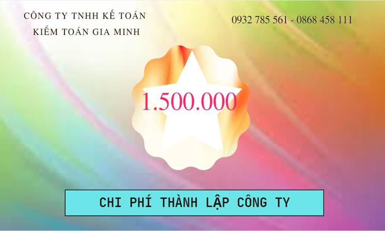 Chi phí thành lập công ty Luật tại Huyện Khoái Châu