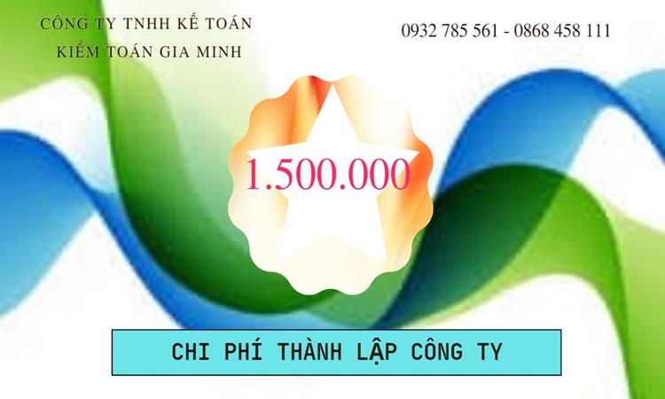 Chi phí thành lập công ty Luật tại Huyện Nhà Bè