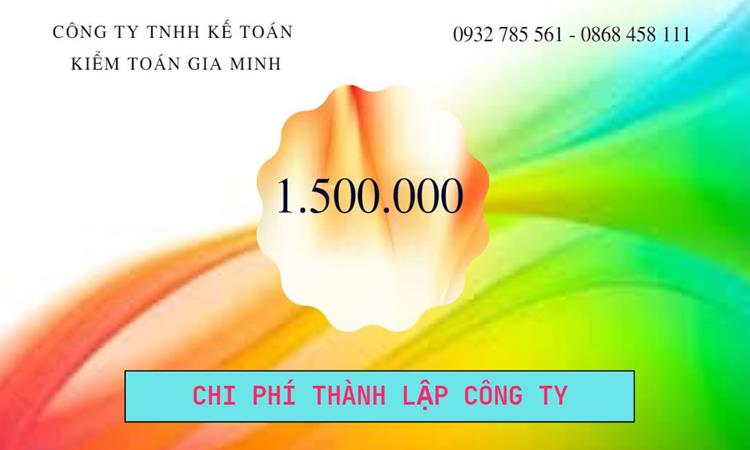 Chi phí thành lập công ty Luật tại Huyện Phong Điền