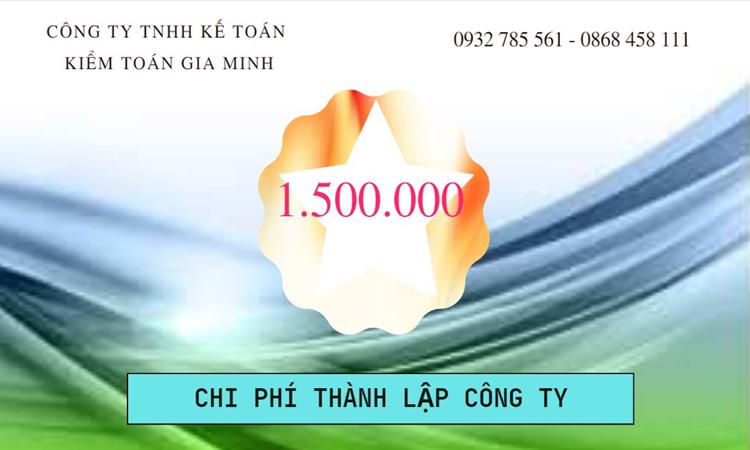 Chi phí thành lập công ty Luật tại Huyện Phúc Thọ