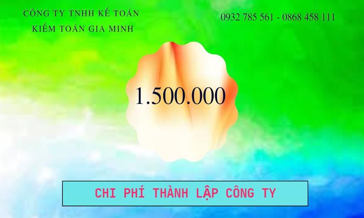 Chi phí thành lập công ty Luật tại Huyện Thới Lai