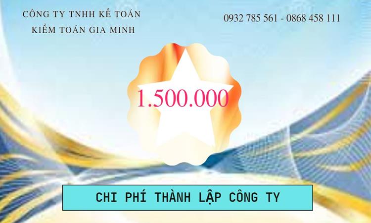 Chi phí thành lập công ty Luật tại Huyện Ứng Hoà