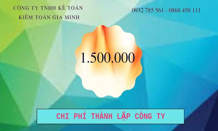 Chi phí thành lập công ty Luật tại Huyện Yên Mỹ