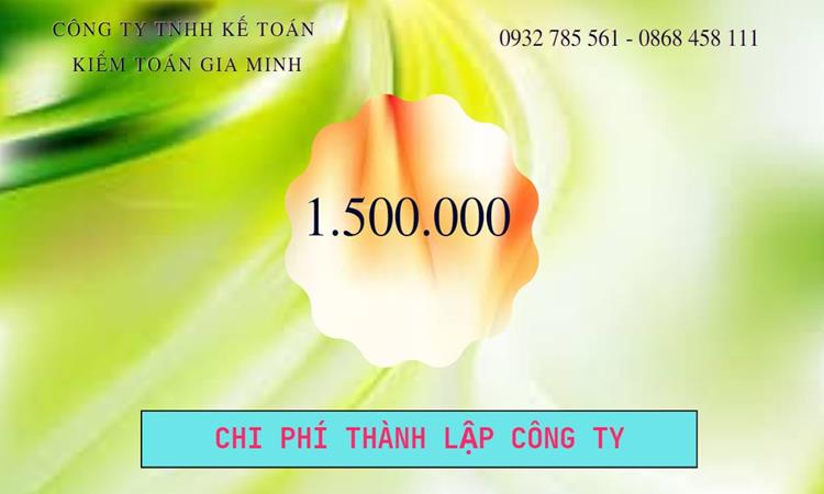 Chi phí thành lập công ty Luật tại Lào Cai