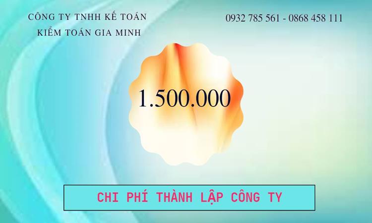 Chi phí thành lập công ty Luật tại Long An