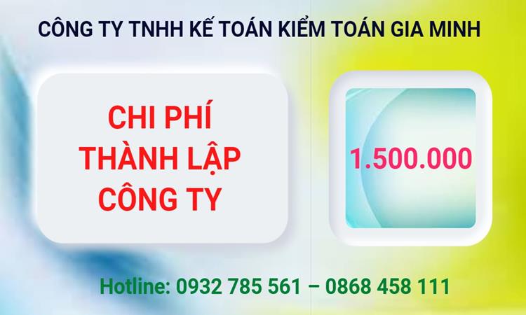 Chi phí thành lập công ty Luật tại Nha Trang