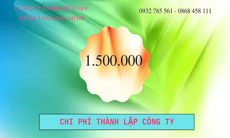 Chi phí thành lập công ty Luật tại Phú Thọ