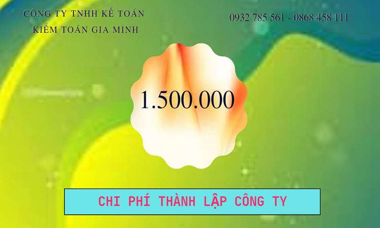 Chi phí thành lập công ty Luật tại Quận 7