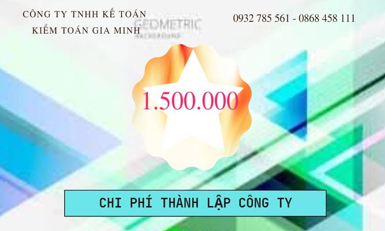 Chi phí thành lập công ty Luật tại Quận Ba Đình