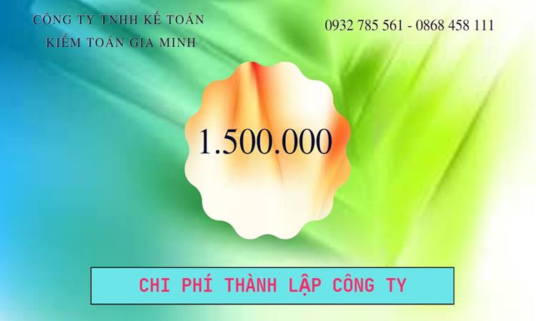 Chi phí thành lập công ty Luật tại Quận Hà Đông