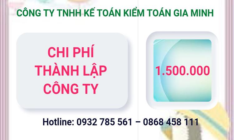 Chi phí thành lập công ty Luật tại Quận Phú Nhuận