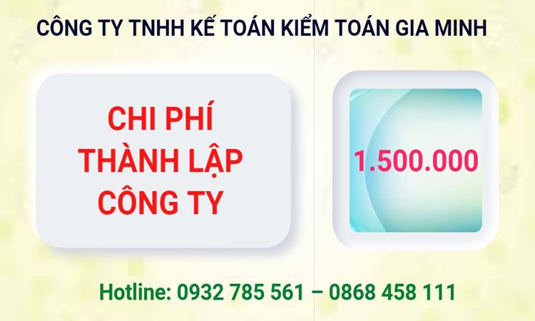 HƯỚNG DẪN THỦ TỤC THÀNH LẬP CÔNG TY LUẬT TẠI THÀNH PHỐ HƯNG YÊN 5 Bảng giá thành lập công ty Luật tại Thành phố Hưng Yên