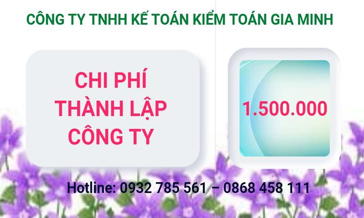 Chi phí thành lập công ty Luật tại Thành Phố Thủ Đức