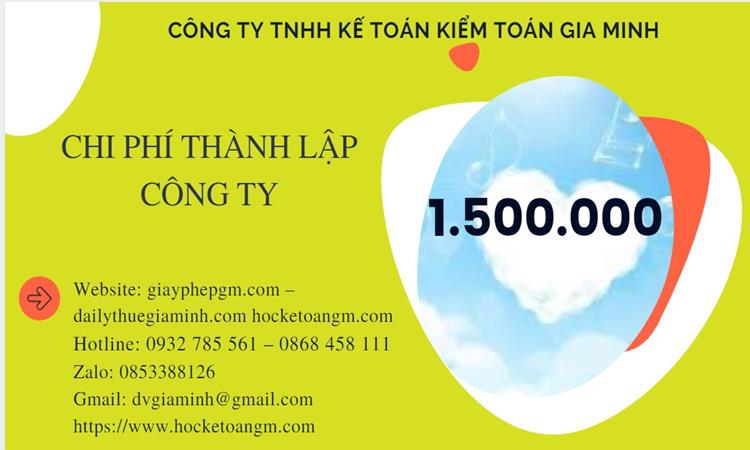 Chi phí thành lập công ty sản xuất kinh doanh gạo tại Huyện Phù Cừ 
