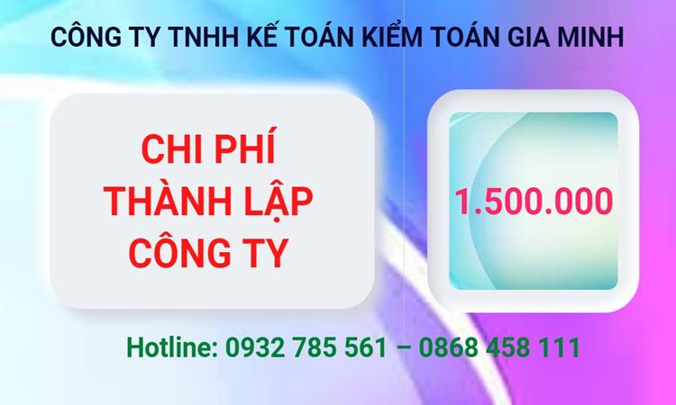 Chi phí thành lập công ty sản xuất kinh doanh gạo tại Quận 12 