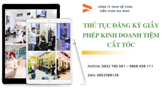 Thủ tục đăng ký giấy phép kinh doanh tiệm cắt tóc 4 Đăng ký giấy phép kinh doanh tiệm cắt tóc