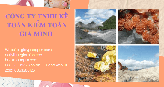 Thủ tục thành lập công ty khai thác khoán sản 4 Đăng ký thành lập công ty khai thác khoáng sản