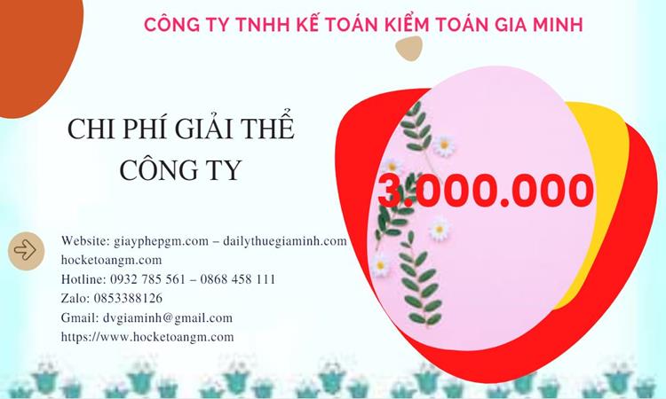 Dịch vụ giải thể công ty tại An Giang