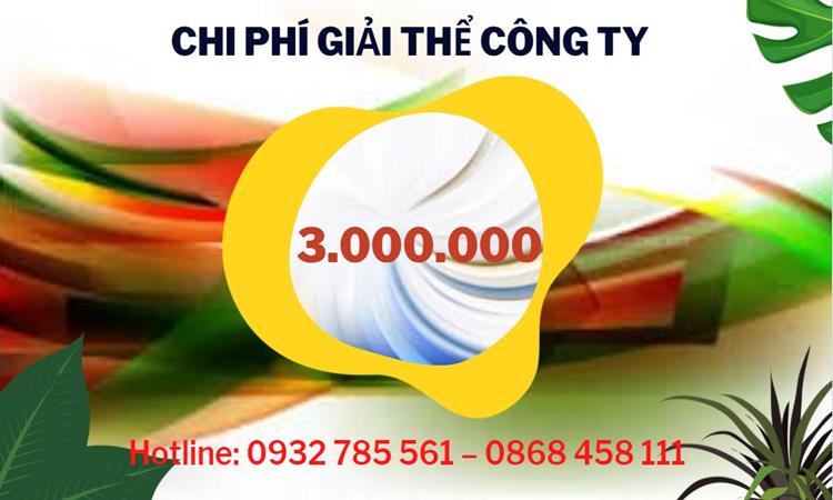 Dịch vụ giải thể công ty tại Cao Bằng