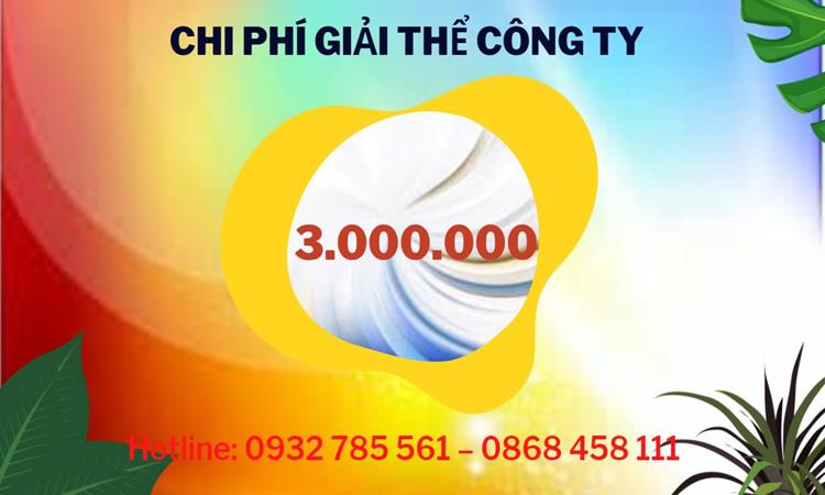 Dịch vụ giải thể công ty tại Hà Nam