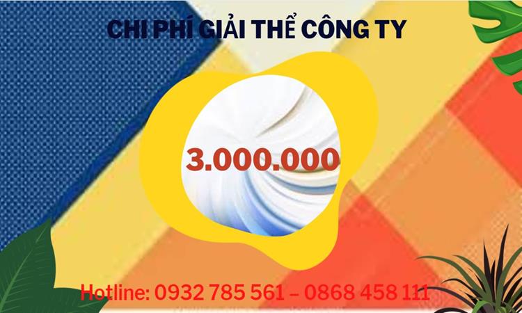 Dịch vụ giải thể công ty tại Huế