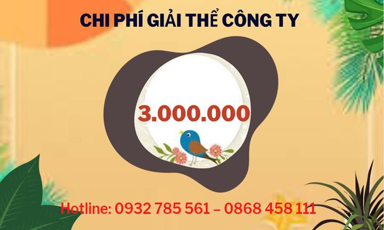 Dịch vụ giải thể công ty tại Huyện Đông Anh