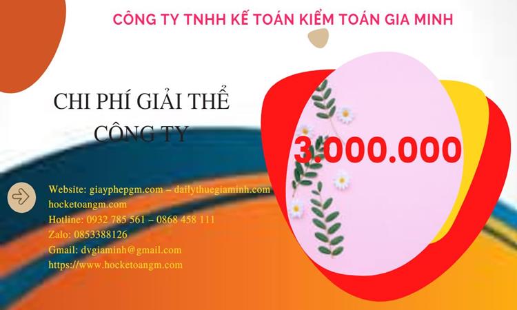 Dịch vụ giải thể công ty tại Huyện Gia Lâm