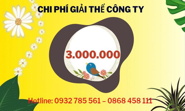 Thủ tục giải thể công ty tại Huyện Nhà Bè
