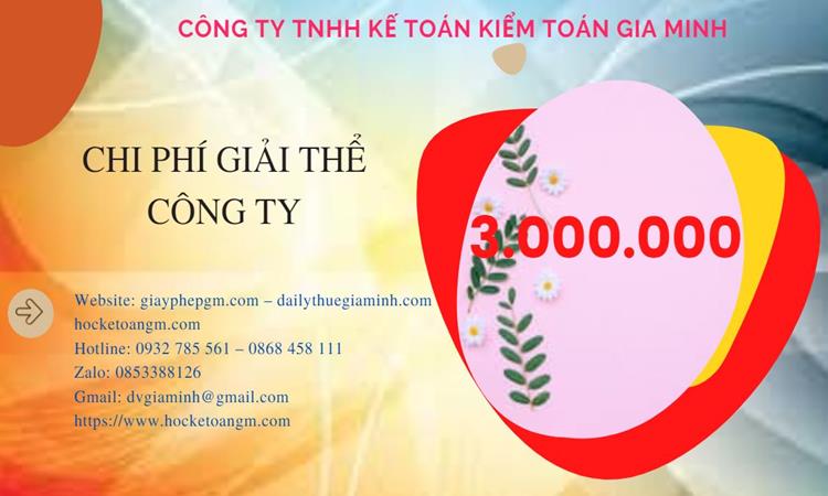 Dịch vụ giải thể công ty tại Huyện Quốc Oai