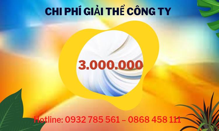Dịch vụ giải thể công ty tại Ninh Thuận