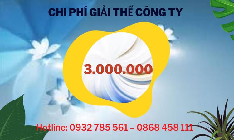 Dịch vụ giải thể công ty tại Thanh Hóa