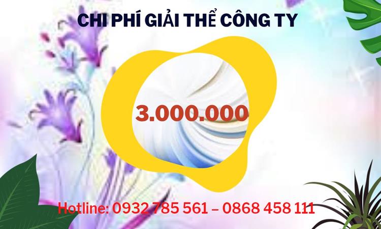 Dịch vụ giải thể công ty tại Yên Bái