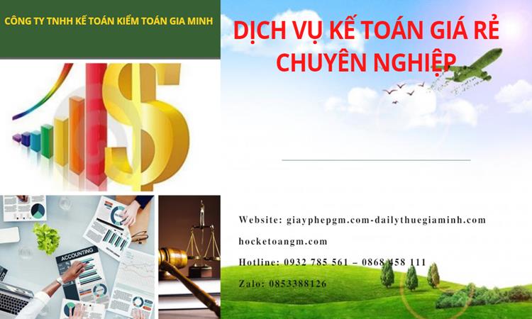 Dịch vụ kế toán tại Quận Ba Đình giá rẻ chuyên nghiệp 