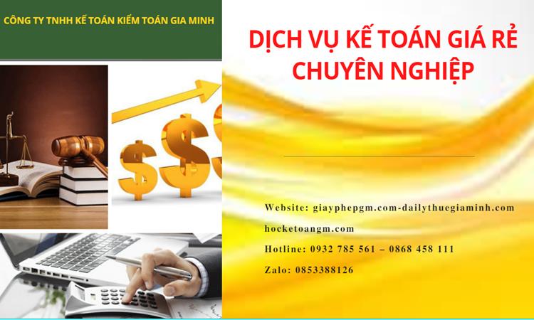 Dịch vụ kế toán tại TP Hải Phòng giá rẻ chuyên nghiệp 