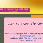 Thủ tục thành lập văn phòng đại diện ở Tuyên Quang