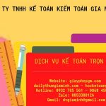 Dịch vụ quyết toán thuế tại Cà Mau giá rẻ 