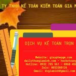 DỊCH VỤ KẾ TOÁN TẠI QUẬN 2 GIÁ RẺ CHUYÊN NGHIỆP 6 Dịch vụ quyết toán thuế tại Quận 2 giá rẻ