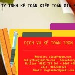 DỊCH VỤ KẾ TOÁN TẠI QUẬN GÒ VẤP GIÁ RẺ CHUYÊN NGHIỆP 6 Dịch vụ quyết toán thuế tại Quận Gò Vấp giá rẻ