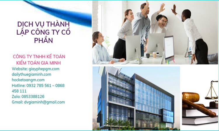 Dịch vụ thành lập công ty cổ phần tại An Giang